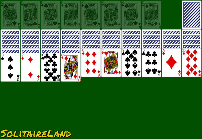 Spider solitaire online
